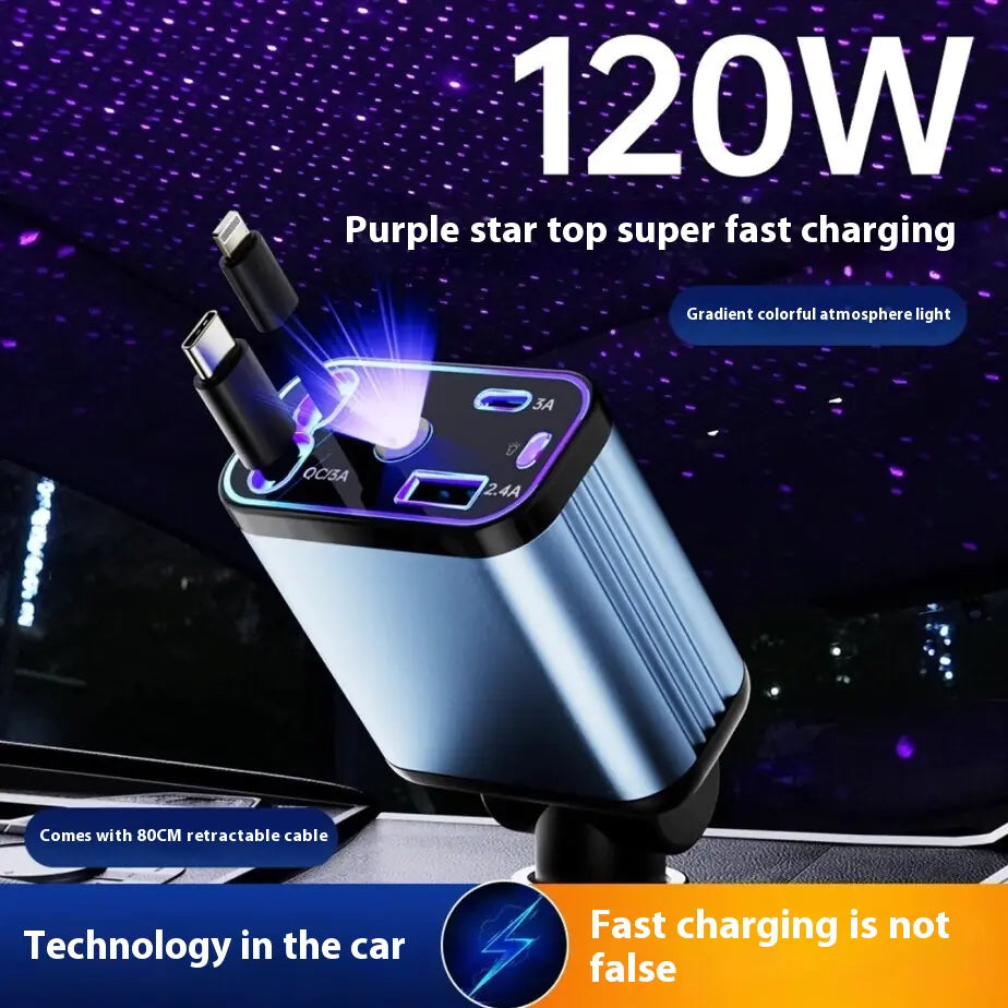 Retractable Car Charger