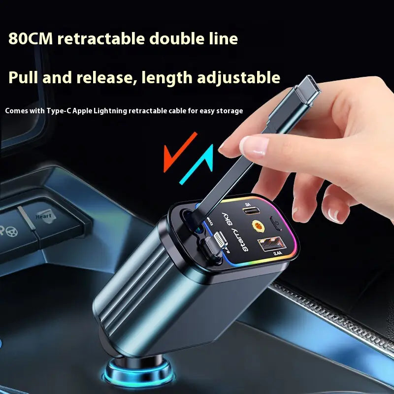Retractable Car Charger